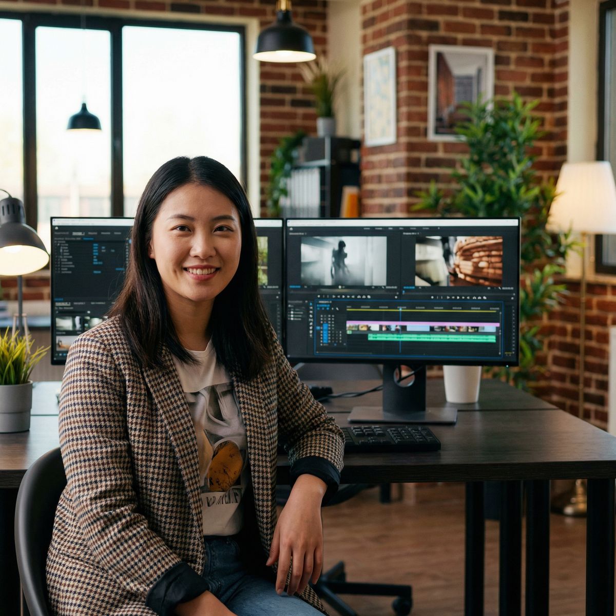 呦呦视频AI视频剪辑师赵雪晴